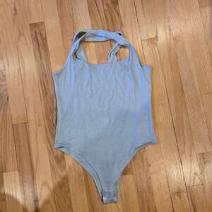 Wasabi + Mint tank bodysuit sz M mint green